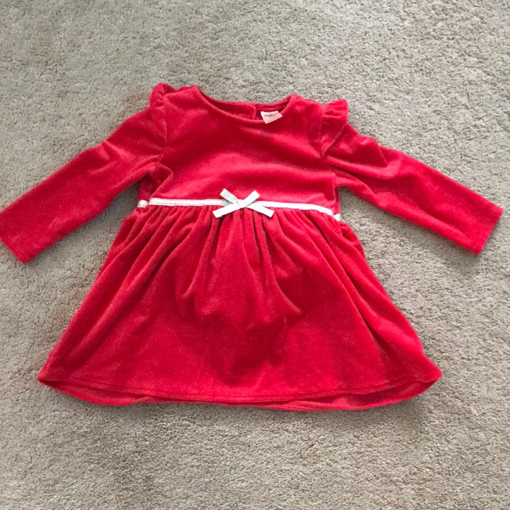 Red Christmas Dress for Baby